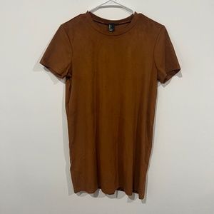 Forever 21 suede dress